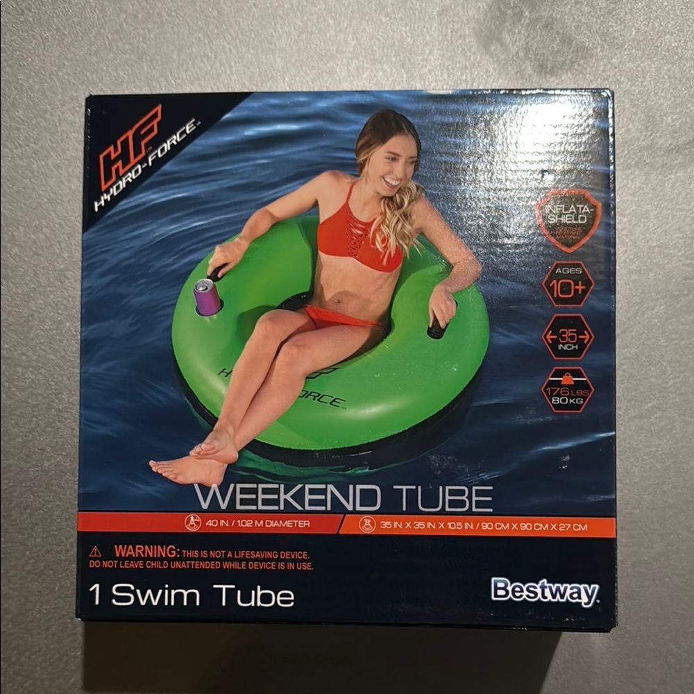 Hydro-Force Green Swim Tube